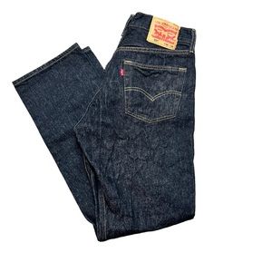 Levi's Strauss men's 501 black jeans straight leg SZ 34 X 34